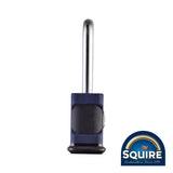 This is an image of Squire - Stronghold Padlock - 2.5" Long Shackle - SS50P5/2.5 50mm (1 Each Blister Pack) SQR701682