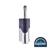 This is an image of Squire - Vulcan Combination Padlock - Boron Open Shackle - VULCAN COMBI 40 40mm (1 Each Blister Pack) SQR701701