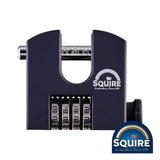 This is an image of Squire - 4 Wheel Combination Block Lock - SHCB65 65mm (1 Each Blister Pack) SQR701843