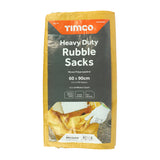 This is an image of Timco - Rubble Sacks - Heavy Duty 60 x 90cm (10 Pieces Bag) SRSHD6090