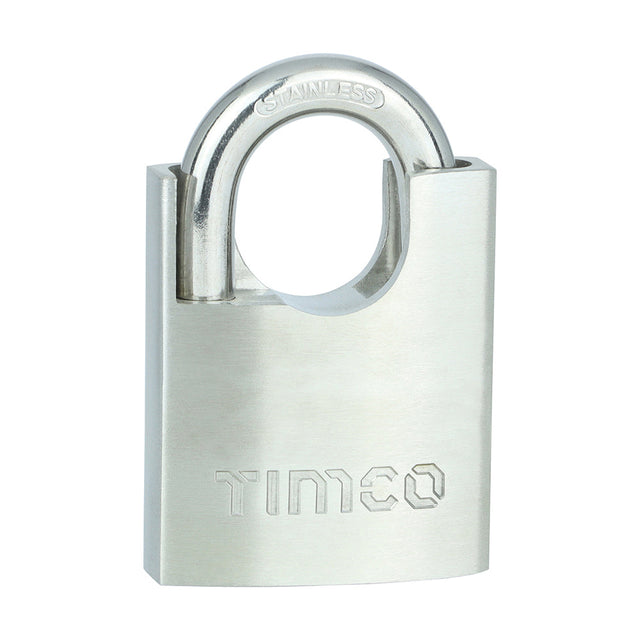 This is an image of Timco - Stainless Steel Padlock 50mm (1 Each Blister Pack) SS50SS
