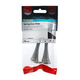 This is an image of Timco - Spring Door Stops - Nickel 78 x 24 (2 Pieces TIMpac) SSNICKELP