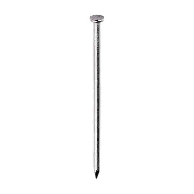 This is an image of Timco - Round Wire Nails - Stainless Steel 100 x 4.00mm (1 Kg TIMbag) SSRW100B