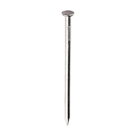 This is an image of Timco - Round Wire Nails - Stainless Steel 75 x 3.75mm (1 Kg TIMbag) SSRW75B