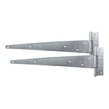 This is an image of Timco - Pair of Strong Tee Hinges - Hot Dipped Galvanised 12" (1 Pairs TIMbag) STH12G