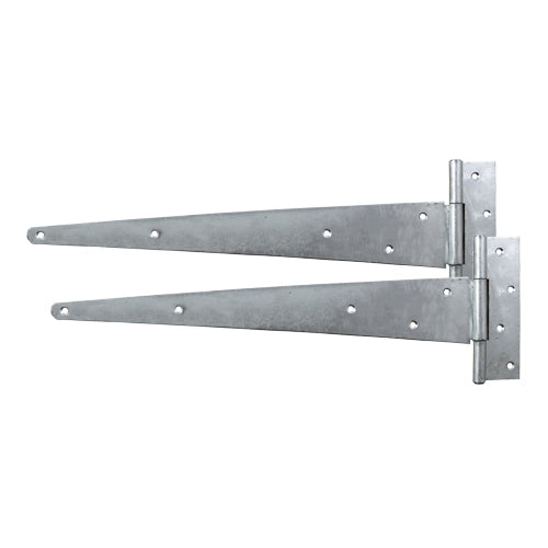 This is an image of Timco - Pair of Strong Tee Hinges - Hot Dipped Galvanised 12" (1 Pairs TIMbag) STH12G
