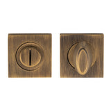 Serozzetta - Square Turn and Release - Antique Brass