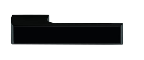 Quality image of Tupai Rapido VersaLine Tobar Lever Door Handle on Long Rose - (Without Decorative Plate) - Pearl Black | Sku. t3089lmb | available from Trade Door Handles.