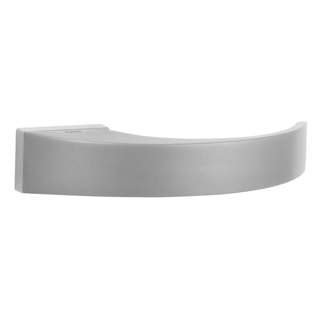Quality image of Tupai Rapido RetaLine Sabrosa Lever Door Handle on Long Rose - (Without Decorative Plate) - Satin Chrome | Sku. t3094lsc | available from Trade Door Handles.
