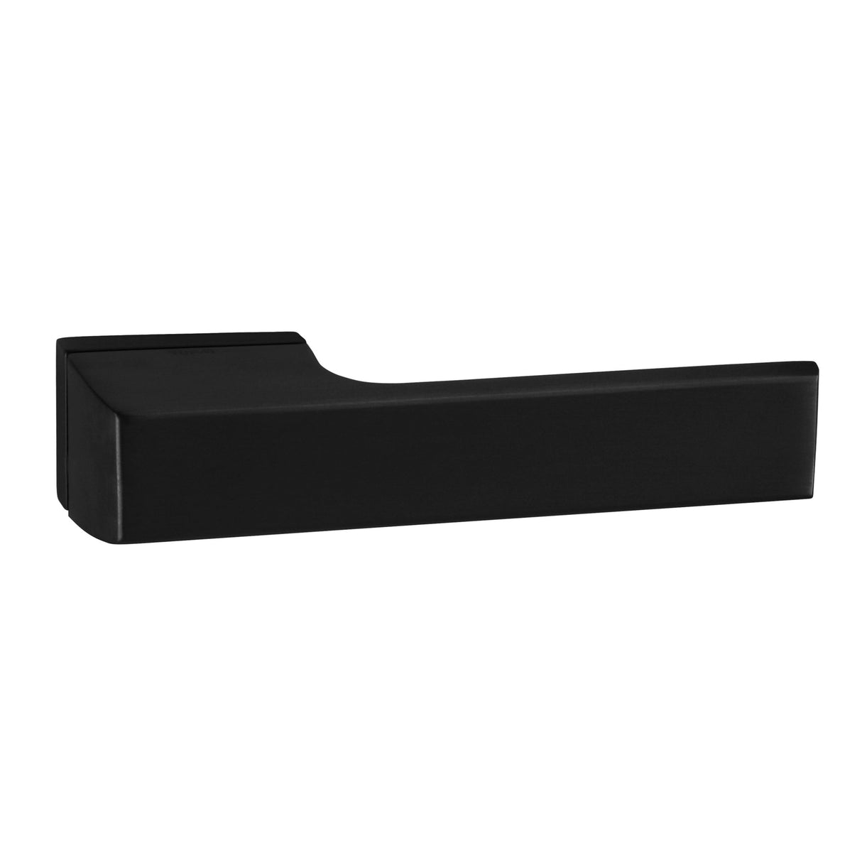 Quality image of Tupai Rapido RetaLine Panela Lever Door Handle on Long Rose - Pearl Black | Sku. t3099lmb | available from Trade Door Handles.