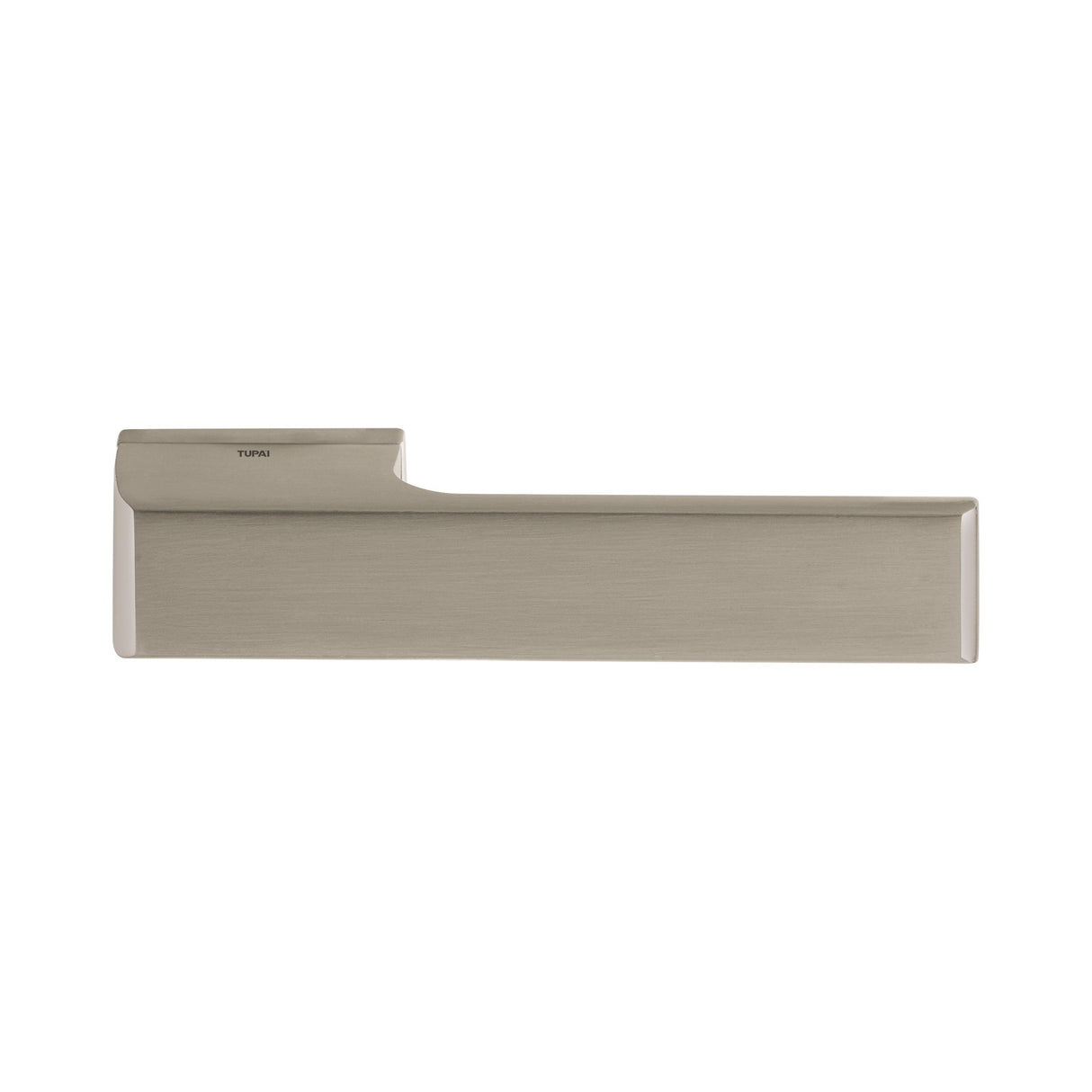 Quality image of Tupai Rapido RetaLine Panela Lever Door Handle on Long Rose - Pearl Nickel | Sku. t3099lpl | available from Trade Door Handles.