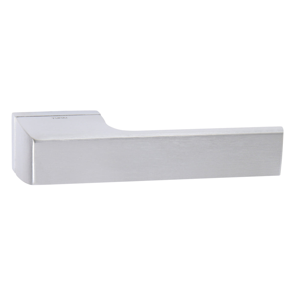 Quality image of Tupai Rapido RetaLine Panela Lever Door Handle on Long Rose - Satin Chrome | Sku. t3099lsc | available from Trade Door Handles.
