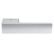 Quality image of Tupai Rapido RetaLine Cartelle Lever Door Handle on Long Rose - (Without Decorative Plate) - Satin Chrome | Sku. t4084lsc | available from Trade Door Handles.