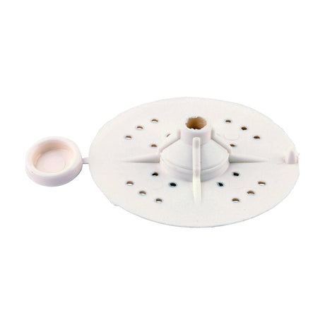 This is an image of Timco - Ziel-Plast Plastic Insulation Washers 60mm - (100 PCS Bag) TAD60