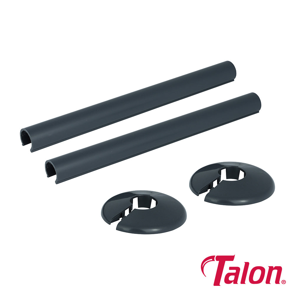 This is an image of Timco - Snappit Tail Kit - Anthracite Grey - ACSNA 15 x 200mm - (2 PCS Box) TALACSNA