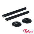 This is an image of Timco - Snappit Tail Kit - Black - ACSNB 15 x 200mm - (2 PCS Box) TALACSNB