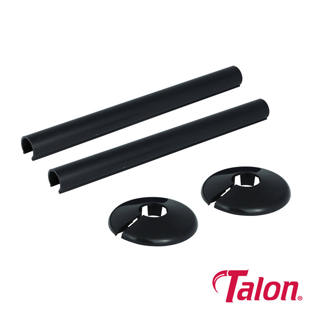 This is an image of Timco - Snappit Tail Kit - Black - ACSNB 15 x 200mm - (2 PCS Box) TALACSNB