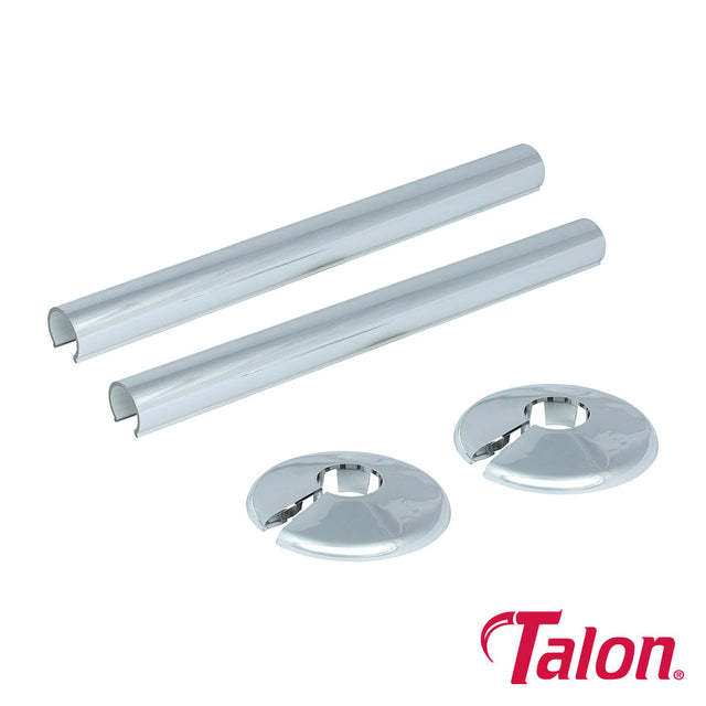 This is an image of Timco - Snappit Tail Kit - Chrome - ACSNC 15 x 200mm - (2 PCS Box) TALACSNC