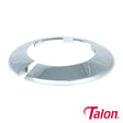 This is an image of Timco - Pipe Collar - Chrome - PC110C 110mm - (1 Each Bag) TALPC110C