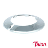 This is an image of Timco - Pipe Collar - Chrome - PC110C 110mm - (1 Each Bag) TALPC110C