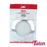 This is an image of Timco - Pipe Collar - Chrome - PC110C 110mm - (1 Each Bag) TALPC110C