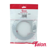 This is an image of Timco - Pipe Collar - Grey - PC110GR 110mm - (1 Each Bag) TALPC110GR