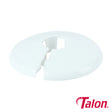 This is an image of Timco - Pipe Collar - White - PC1510 15mm - (10 PCS Bag) TALPC1510