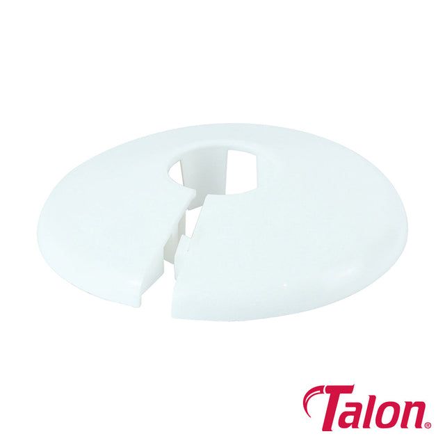 This is an image of Timco - Pipe Collar - White - PC1510 15mm - (10 PCS Bag) TALPC1510
