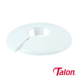 This is an image of Timco - Pipe Collar - White - PC2210 22mm - (10 PCS Bag) TALPC2210