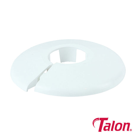 This is an image of Timco - Pipe Collar - White - PC2210 22mm - (10 PCS Bag) TALPC2210