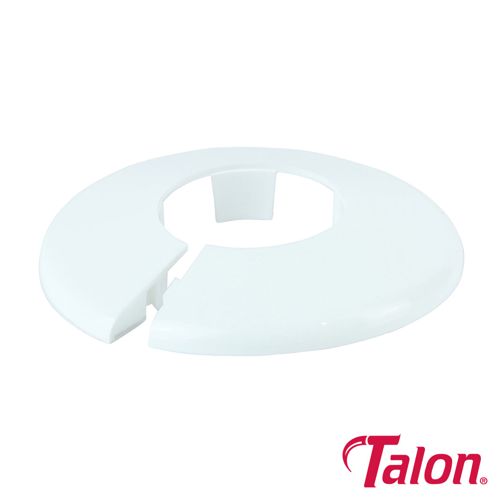 This is an image of Timco - Pipe Collar - White - PC2810 28mm - (10 PCS Bag) TALPC2810
