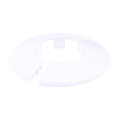 This is an image of Timco - Pipe Collar - White - PC42 42mm - (5 PCS Bag) TALPC4210