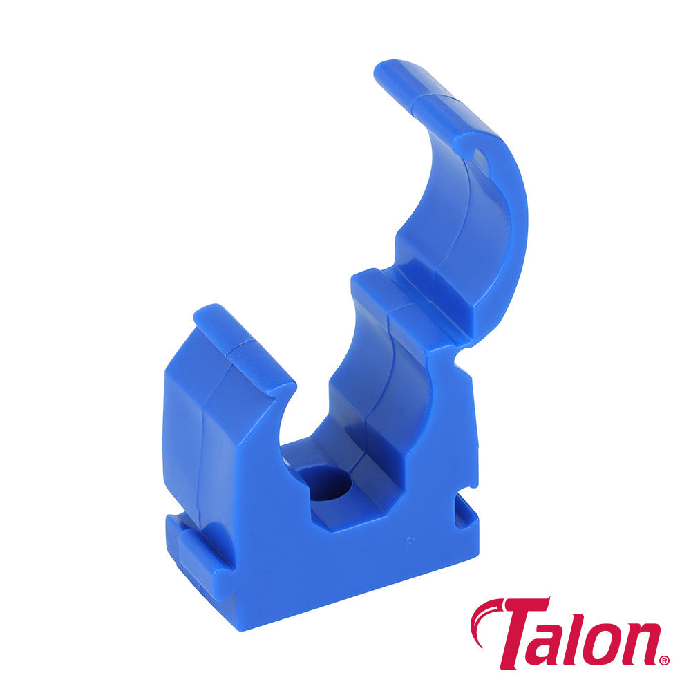 This is an image of Timco - Single Hinged ID Clip - Blue - TS15BLU20 15mm - (20 PCS Bag) TALTS15BLU20