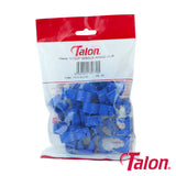This is an image of Timco - Single Hinged ID Clip - Blue - TS15BLU20 15mm - (20 PCS Bag) TALTS15BLU20