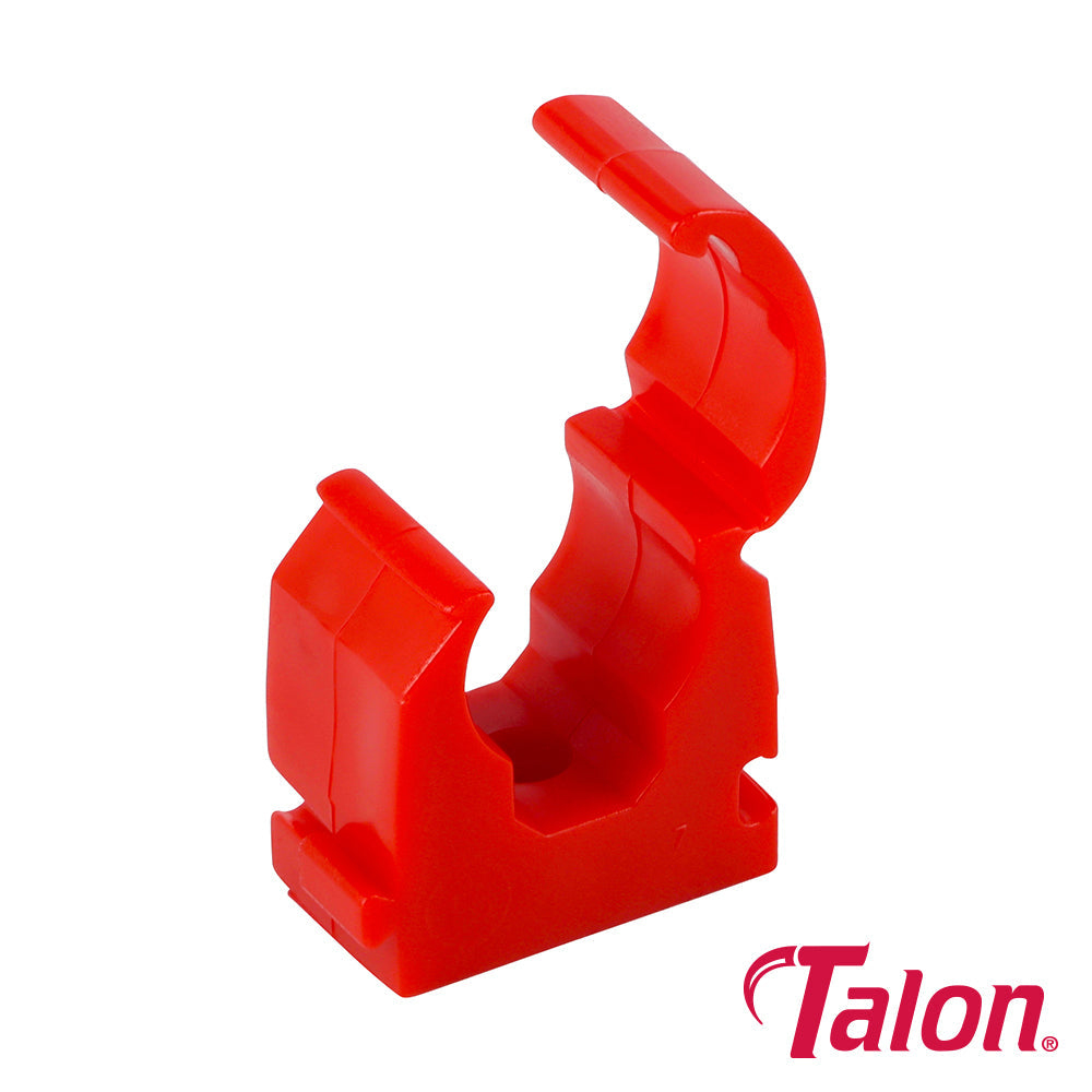 This is an image of Timco - Single Hinged ID Clip - Red - TS15RED20 15mm - (20 PCS Bag) TALTS15RED20