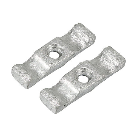 This is an image of Timco - Turn Buttons - Hot Dipped Galvanised 2" (2 Pieces TIMpac) TB2GP