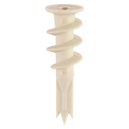 This is an image of Timco - Nylon Speed Plugs - White 42mm - (100 PCS Box) TBAN