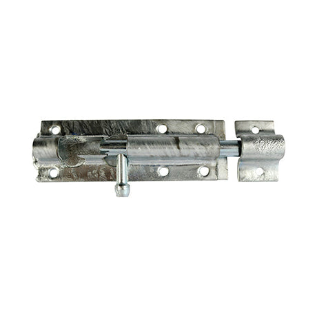 This is an image of Timco - Straight Tower Bolt - Hot Dipped Galvanised 3" (1 Each TIMpac) TBS3GP