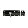 This is an image of Timco - Straight Tower Bolt - Black 8" (1 Each TIMpac) TBS8BP