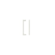 High quality image of the TOP Drawer Fittings - Square Block Cabinet handle 128mm CTC Brushed Nickel Finish | Sku. tdfps-128-bn | available to order from Trade Door Handles.