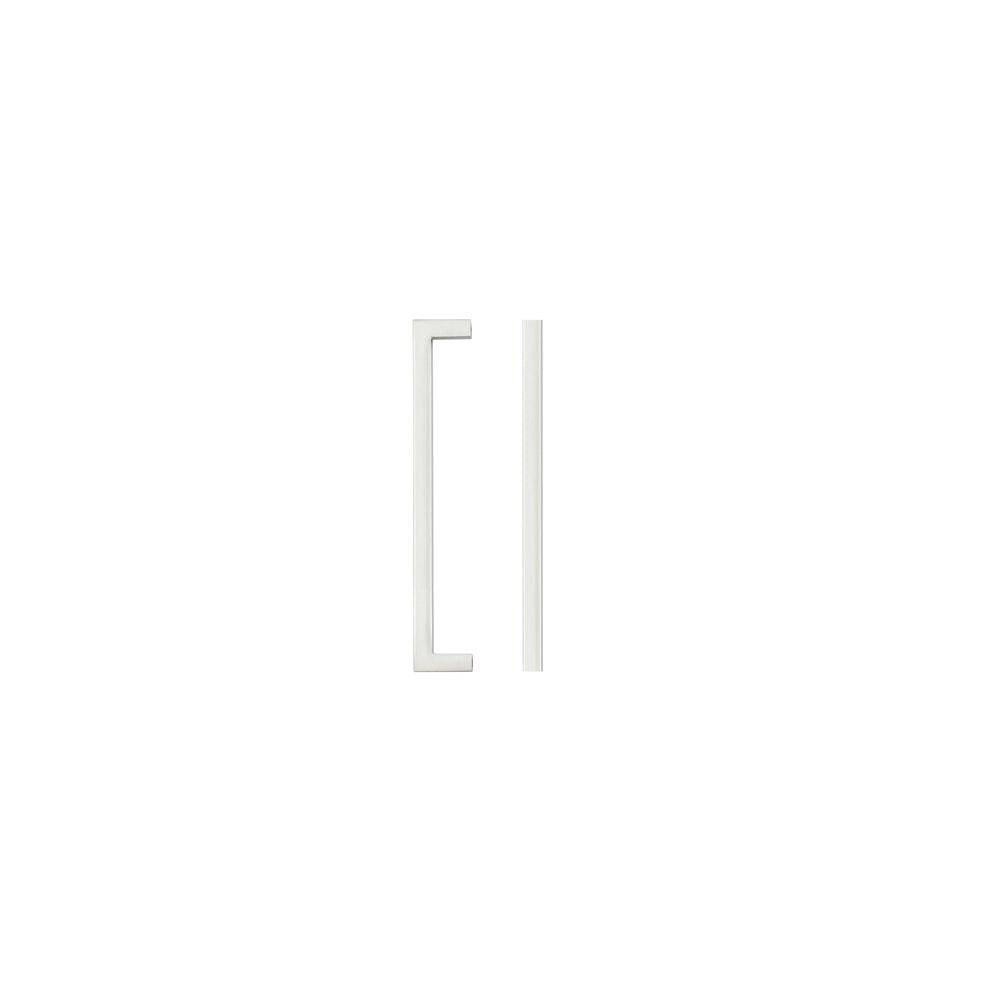 High quality image of the TOP Drawer Fittings - Square Block Cabinet handle 160mm CTC Brushed Nickel Finish | Sku. tdfps-160-bn | available to order from Trade Door Handles.