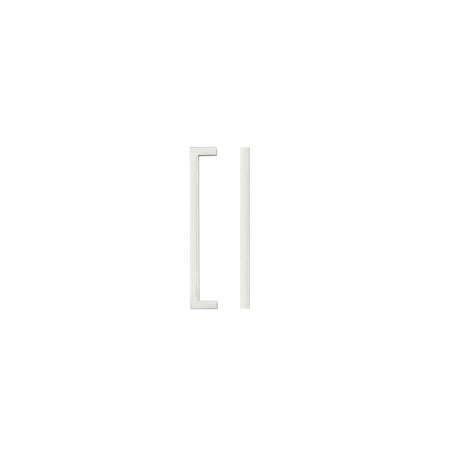 High quality image of the TOP Drawer Fittings - Square Block Cabinet handle 160mm CTC Brushed Nickel Finish | Sku. tdfps-160-bn | available to order from Trade Door Handles.
