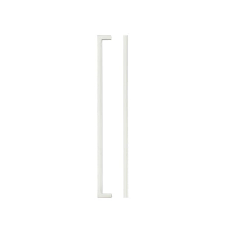 High quality image of the TOP Drawer Fittings - Square Block Cabinet handle 320mm CTC Brushed Nickel Finish | Sku. tdfps-320-bn | available to order from Trade Door Handles.