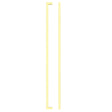 High quality image of the TOP Drawer Fittings - Square Block Cabinet handle 448mm CTC Brushed Gold Finish | Sku. tdfps-448-bg | available to order from Trade Door Handles.