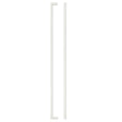 High quality image of the TOP Drawer Fittings - Square Block Cabinet handle 448mm CTC Brushed Nickel Finish | Sku. tdfps-448-bn | available to order from Trade Door Handles.