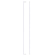 High quality image of the TOP Drawer Fittings - Square Block Cabinet handle 448mm CTC Polished Chrome Finish | Sku. tdfps-448-cp | available to order from Trade Door Handles.