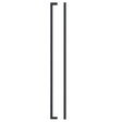 High quality image of the TOP Drawer Fittings - Square Block Cabinet handle 448mm CTC Matt Black Finish | Sku. tdfps-448-mb | available to order from Trade Door Handles.