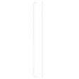 High quality image of the TOP Drawer Fittings - Square Block Cabinet handle 448mm CTC Matt White Finish | Sku. tdfps-448-mw | available to order from Trade Door Handles.