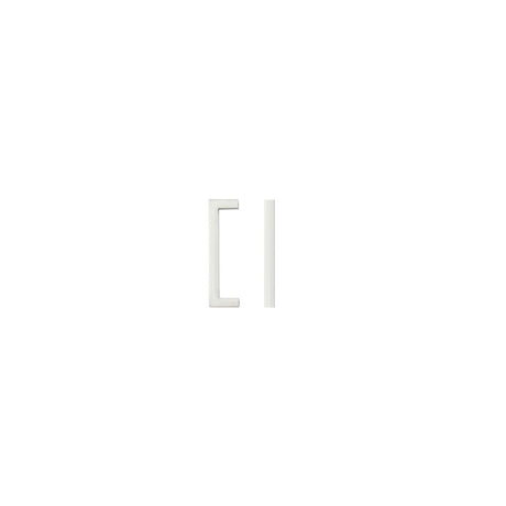 High quality image of the TOP Drawer Fittings - Square Block Cabinet handle 96mm CTC Brushed Nickel Finish | Sku. tdfps-96-bn | available to order from Trade Door Handles.
