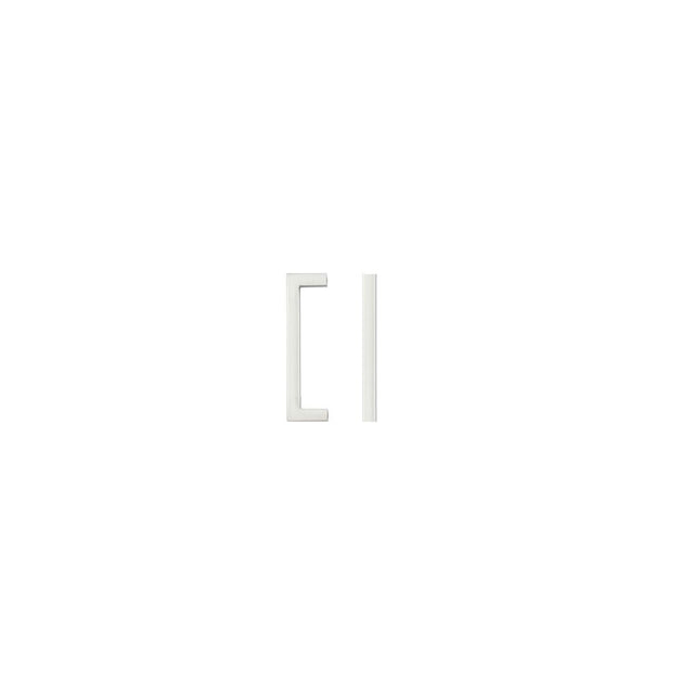 High quality image of the TOP Drawer Fittings - Square Block Cabinet handle 96mm CTC Brushed Nickel Finish | Sku. tdfps-96-bn | available to order from Trade Door Handles.